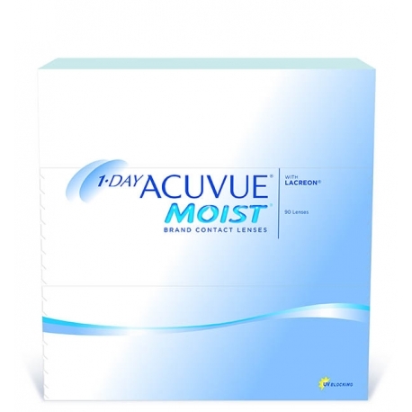 1-Day Acuvue Moist - 90 Lenti a Contatto